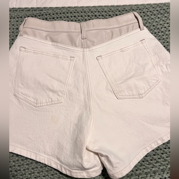 A&F mixed fabric high rise dad short - Picture 3 of 6